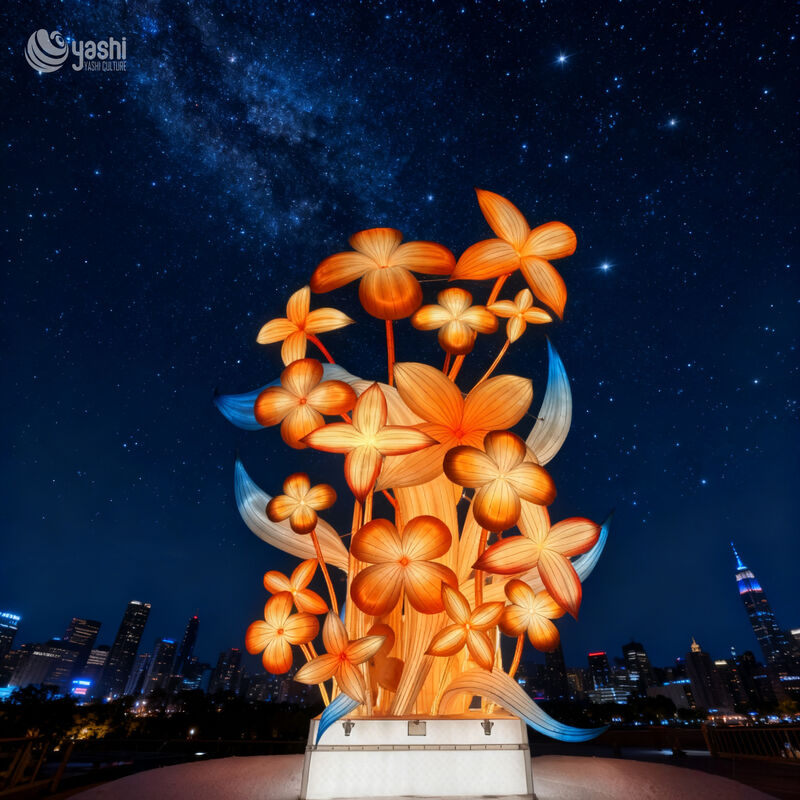 Zigong Lantern Factory's Colorful Festival Lanterns - Large Outdoor Decoration for Gardens and Zoos