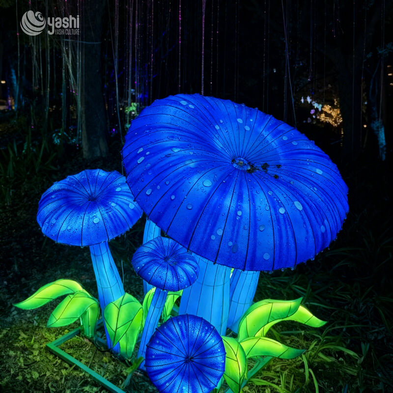Outdoor Festival Party Mushroom Lanterns - Chinese New Year Plant Theme Decorative Lanterns