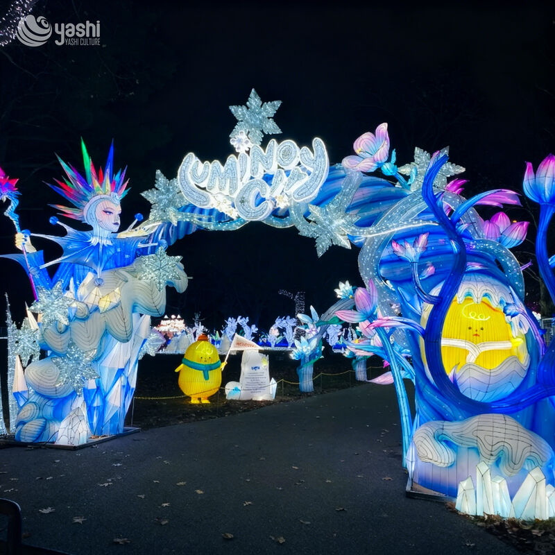 LED Statue of Liberty Lantern - Waterproof Outdoor Decor for Theme Parties, Park Events, and Entrance Displays