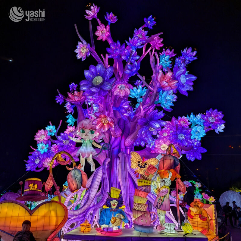 Customizable Large Outdoor Lanterns for Festive Light Shows & Decorations-New Year Halloween Thanksgiving Easter