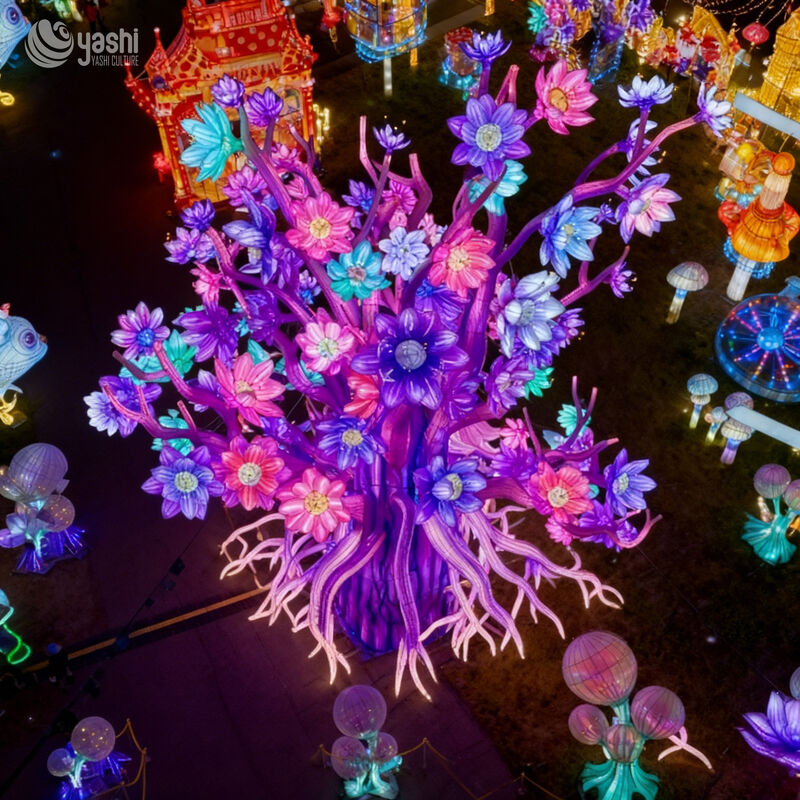 Customizable Large Outdoor Lanterns for Festive Light Shows & Decorations-New Year Halloween Thanksgiving Easter