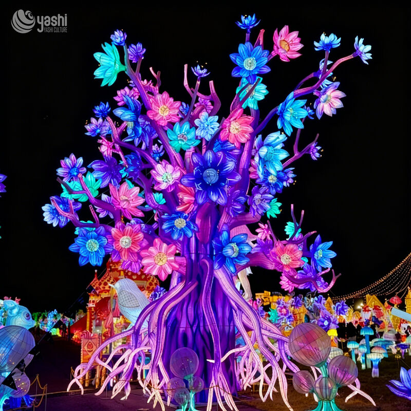 Customizable Large Outdoor Lanterns for Festive Light Shows & Decorations-New Year Halloween Thanksgiving Easter