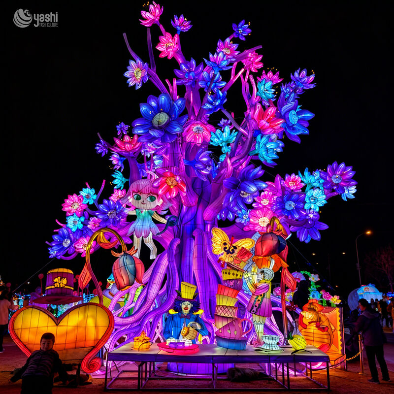 Customizable Large Outdoor Lanterns for Festive Light Shows & Decorations-New Year Halloween Thanksgiving Easter