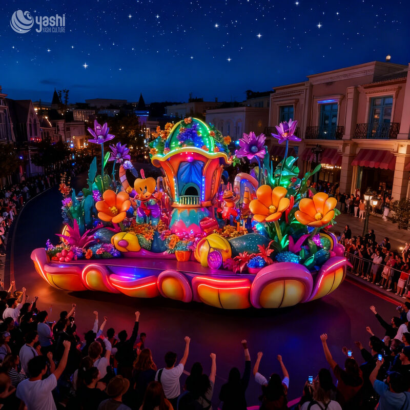 Custom Giant Festival Parade Floats by Zigong Lantern Manufacturer