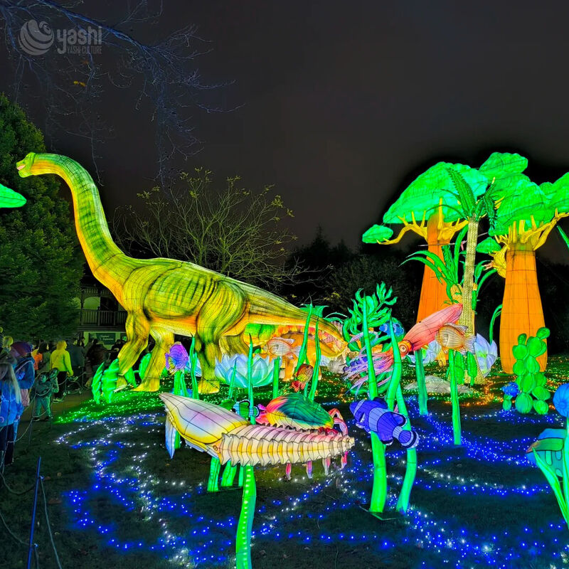 Custom Giant Cute Orange Cat LED Lantern, Cartoon Animal Light Sculpture for Commercial Street & Shopping Mall Decoration