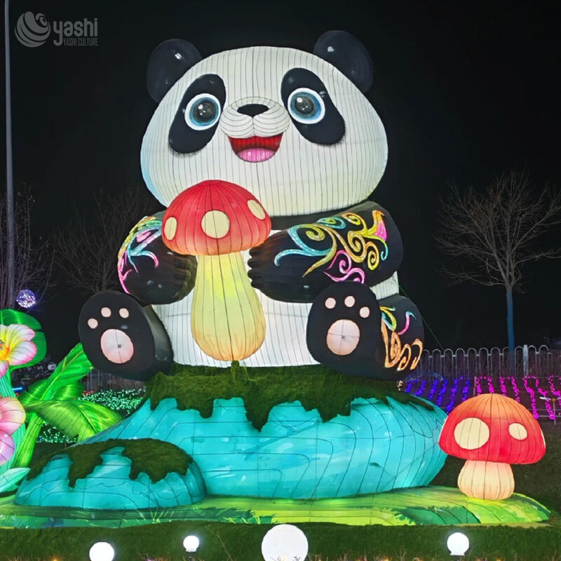 Realistic Animal-Shaped Festival Lanterns - Durable Outdoor Lighting for Theme Parks & Gardens