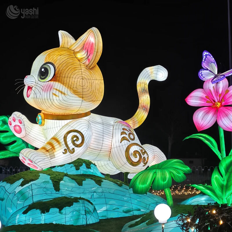 Realistic Animal-Shaped Festival Lanterns - Durable Outdoor Lighting for Theme Parks & Gardens