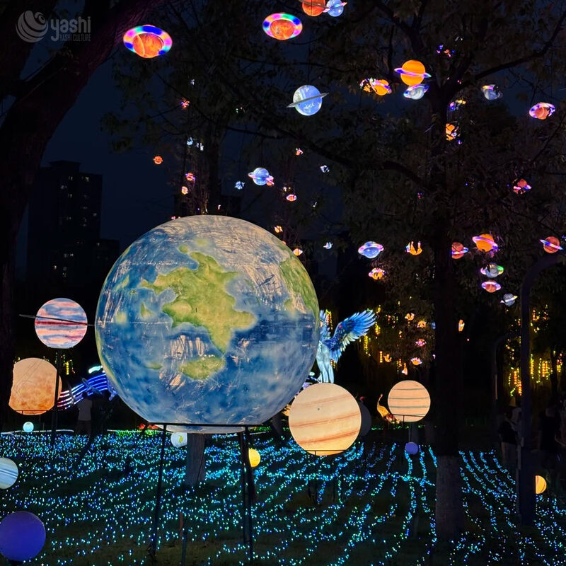 Astronaut Robot LED Lanterns for Space Theme Park Decor - Chinese Manufacturer