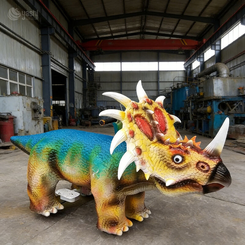 Wholesale Animated Dinosaur Model Electric Ride for Shopping Mall Theme Park Interactive Playground