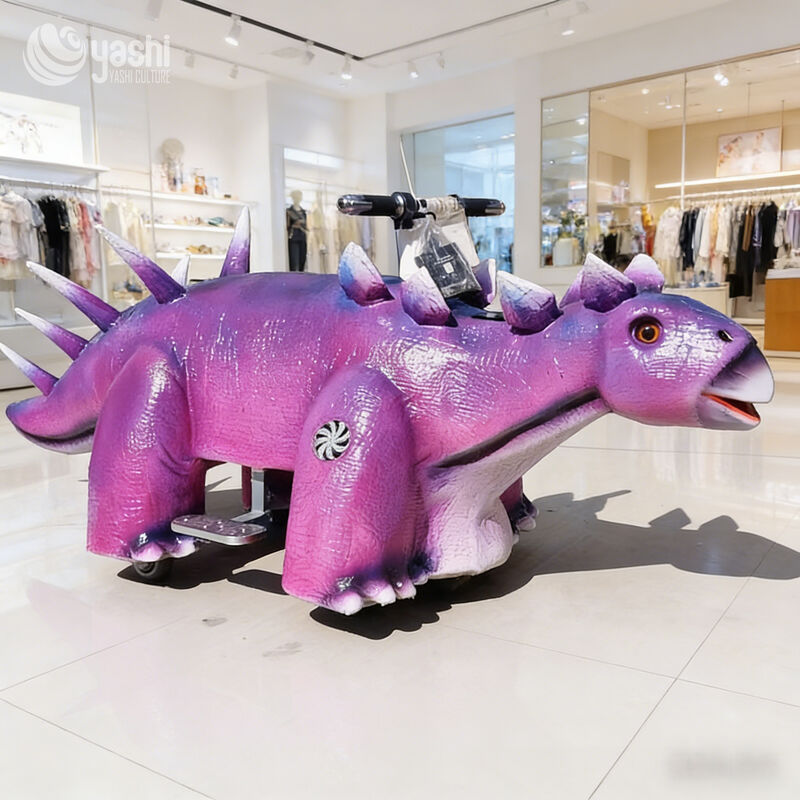 Customizable Kids Electric Dinosaur Ride-On Toy Dinosaur Walking Animal Car for Amusement Parks & Shopping Malls