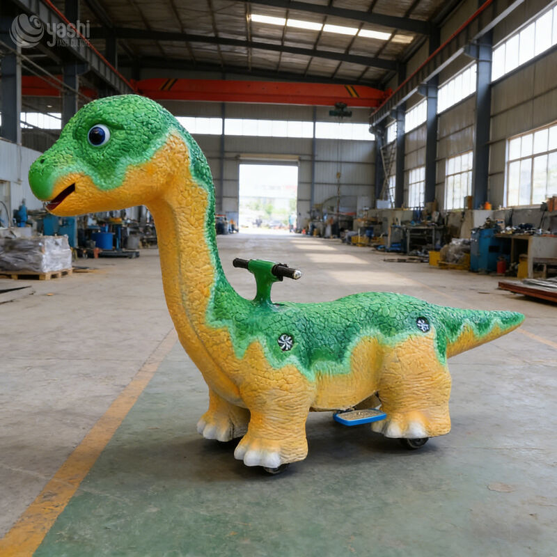 Customizable Kids Electric Dinosaur Ride-On Toy Dinosaur Walking Animal Car for Amusement Parks & Shopping Malls