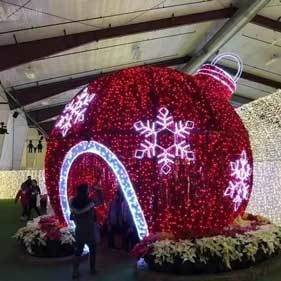 LED Christmas Arch Decoration Light - Outdoor Waterproof Light for Festivals & Events