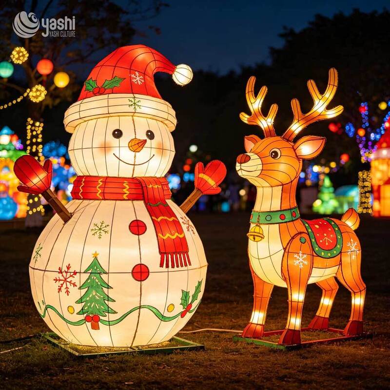 Custom Giant LED Teddy Bear Lantern, Outdoor Light Up Cartoon Bear Light Sculpture For Festival Light Exhibition