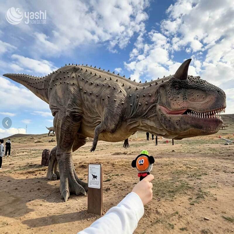 Giant Life Size Animatronic Dinosaur Brachiosaurus Simulation Model for Theme Park Zoo Museum Outdoor Landscaping