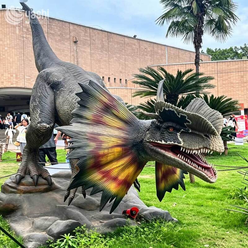 Professional High Quality Waterproof Animatronic Spinosaurus Life Size Outdoor Simulation Dinosaur for Amusement Park Attraction