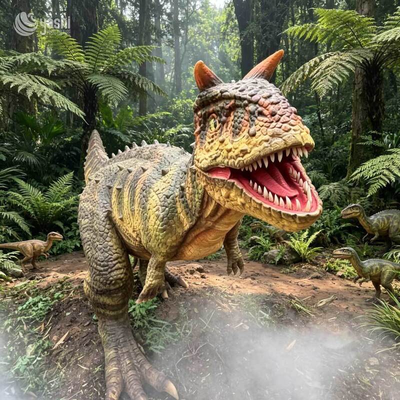 Animatroniczny Parasaurolophus Statuetka dinozaura w naturalnym rozmiarze wodoodporny zewnętrzny model dinozaura dla Dino Dekoracja parku rozrywki