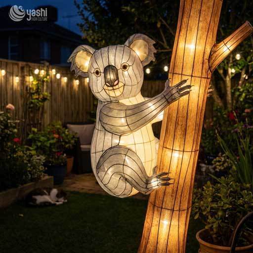 Giant Sea Turtle Ocean Theme Lantern Set, Waterproof LED Marine Animal Light Sculpture for Outdoor Festival Park Night Show