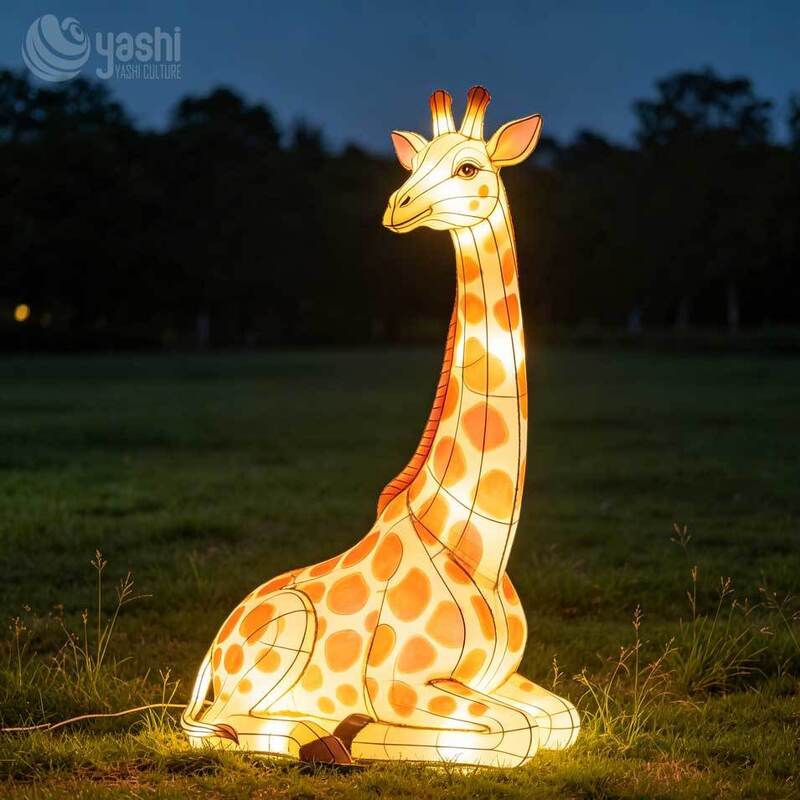 Custom Panda Family LED Lantern Installation, Giant Panda with Baby Pandas Light Sculptures for Zoo & Cultural Theme Festival