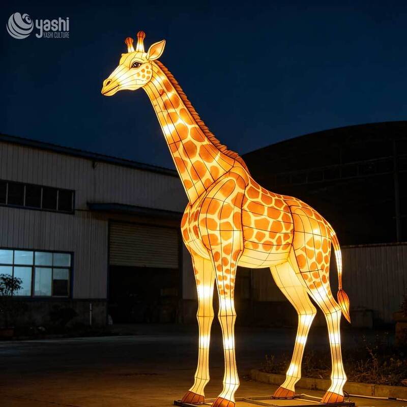 Custom Arctic Theme LED Lantern Installation, Polar Bear & Penguin Animal Light Sculptures for Winter Zoo & Holiday Festival