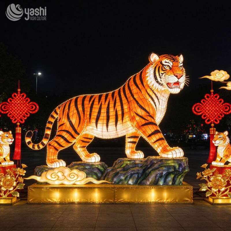 Custom Marine Ocean Animal Festival Lantern Set, Waterproof LED Sea Creature Light Sculpture for Aquarium and Theme Park Night Exhibition