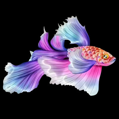 Outdoor Chinese Fish Lantern 3D Light Up Fish Sculpture Lamp